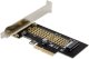 InLine® PCIe Karte zu 1x intern NVMe M.2 Key M, PCIe x4 3