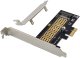 InLine® PCI Express Karte zu 1x intern NVMe M.2 Key M, PCIe x1 1