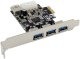 InLine® PCIe Karte, 3x+1x USB 3.2 Gen.1, Molex kompatibler 4-Pin Stromanschluss 1