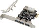 InLine® PCIe Karte, 3x+1x USB 3.2 Gen.1, Molex kompatibler 4-Pin Stromanschluss 1