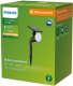 Plug-in LED outdoor light PHILIPS JIVIX, rechargeable solar energy 1.4W, 2700K 150lm 1