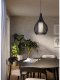 Pendant lamp EGLO Razoni, 1 x E27, 40W, black, o32.5 x h110 cm 1