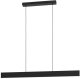 Ceiling LED lamp EGLO Andreas, 2x19W, RGB, 4320lm, black, 117 x 7 x 110 cm 1