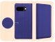 ETUI Z KLAPKĄ DO GOOGLE PIXEL 9A GRANATOWE ZAMYKANE MAGNETYCZNE KABURA CASE 3