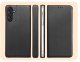 ETUI Z KLAPKĄ DO Samsung Galaxy M55 5G CZARNE ZAMYKANE MAGNETYCZNE KABURA 5