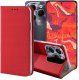 ETUI Z KLAPKĄ DO INFINIX HOT 40 PRO CZERWONE ZAMYKANE MAGNETYCZNE KABURA 1