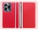 ETUI Z KLAPKĄ DO INFINIX HOT 40 PRO CZERWONE ZAMYKANE MAGNETYCZNE KABURA 5
