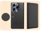 Hello Case ETUI Z KLAPKĄ DO INFINIX HOT 40 PRO CZARNE ZAMYKANE MAGNETYCZNE KABURA CASE 4