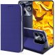 ETUI Z KLAPKĄ DO INFINIX HOT 40I GRANATOWE ZAMYKANE MAGNETYCZNE KABURA CASE 1