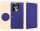 ETUI Z KLAPKĄ DO INFINIX HOT 40I GRANATOWE ZAMYKANE MAGNETYCZNE KABURA CASE 3