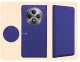 ETUI Z KLAPKĄ DO OPPO RENO12 F 4G / 5G / FS 4G / 5G GRANATOWE MAGNETYCZNE 3