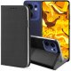 ETUI Z KLAPKĄ DO OPPO RENO13F 4G / 5G CZARNE ZAMYKANE MAGNETYCZNE KABURA 1