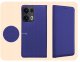 ETUI Z KLAPKĄ DO OPPO RENO13 PRO 5G GRANATOWE ZAMYKANE MAGNETYCZNE KABURA 4