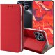 ETUI Z KLAPKĄ DO REALME NOTE 50 / C51 / C53 4G CZERWONE MAGNETYCZNE KABURA 1