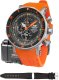 Zegarek męski Vostok Europe YM86-620A506S pomarańczowy 1