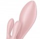 SATISFYER_Air Pump Bunny 3 pompowany wibrator z wypustkami do łechtaczki Pink 4