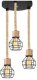Lampa oprawa sznur jutowy konopny 3RC06 4
