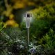 Lampka solarna ogrodowa 28cm LED zimne białe światło 2