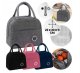Torba termiczna na lunch box śniadaniowa z uchwytami 23x20x11 cm mix 1szt 5
