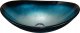 Stiklinis praustuvas Mexen Sonia, Blue 1