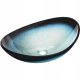 Stiklinis praustuvas Mexen Sonia, Blue 1