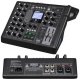 DNA MIX-EFF 4 analogowy mikser dźwięku 4 kanały USB MP3 Bluetooth Phantom +48V DSP EQ 1