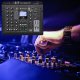 DNA MIX-EFF 4 analogowy mikser dźwięku 4 kanały USB MP3 Bluetooth Phantom +48V DSP EQ 2