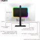 HP OMEN Transcend 32 White Backlit Gaming Charging Monitor - 31.5" 3840 x 2160 4K UHD 240Hz 250-nit AG, QD-OLED, USB-C(140W/15W)/2x HDMI/DisplayPort/Audio Jack, USB-C, 3x USB-A, KVM switch, speakers, height adjustable/tilt/pivot, 1 years 25