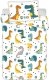 Jerry Fabrics vaikiškas patalynės komplektas Dino, 100x135, 2 dalių 1