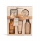 Rinkinys IDC Institute Scented Bronze:dušo želė, 200 ml + vonios putos, 200 ml + kūno losjonas, 100 ml + vonios druska, 100 g + šveitiklis, 60 ml 1