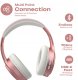 PowerLocus Bluetooth Headphones P19 Rose Gold 2