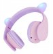 PowerLocus BT Headphones P2 Kids Cat Ears Purple/P 3