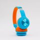 PowerLocus BT Headphones PLED Kids Blue/Orange 10