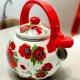 CZAJNIK EMALIOWANY 2.2L BRUNBESTE POPPY BB-2498 3