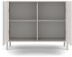 Komoda KAMARO 2D SLIM KASZMIR Lamele Front Ryflowany 8