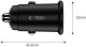 TECH-PROTECT CC02 2-PORT CAR CHARGER PD35W/QC3.0 BLACK 3