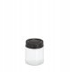 Słoik z metalową pokrywką KITCHEN ESSENTIALS, ryflowane szkło 1