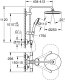 Grohe Vitalio Start 250 - Brusesystem 8,5l flex 5