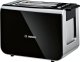 Bosch TAT8613N, 2 slice(s), Black, Stainless steel, Buttons, Level, LED, 860 W 1