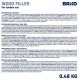 Briko Wood Filler Exterior Oak 0.48Kg 2