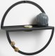 Circle Tealight shelf Ø 25 cm. Black 1