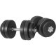 2x15kg Hantle regulowane winylowe 30 mm 1