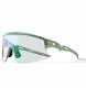 Okulary rowerowe Rockbros fotochromowe, z ochroną UV i wkładką korekcyjną - zielone 1