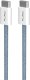Kabel USB Puro USB-C - USB-C 1.5 m Niebieski (8018417490651) 1