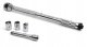 KLUCZ DYNAMOMETRYCZNY 1/2" 28-210NM + 3 CHROMOWANE NASADKI 17 19 21mm 2