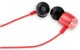 Słuchawki douszne AIWA ESTM-30RD 99dB 16ohm Czerwone 1