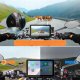 Carpuride W712D ekran motocyklowy 7'' podwójne kamery 1080p CarPlay nowy 1