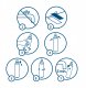 Filtr wody lodówek Hotpoint, Indesit, Caple (WES400) 6