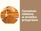 Agnex Cynamon mielony w proszku przyprawa do wypieków ciast curry jagnięciny150g 3