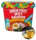 Zupa koreańska ostra z makaronem udon kaludon bulion z warzywami chilli gotowe w 3 min. big bowl 215g 1